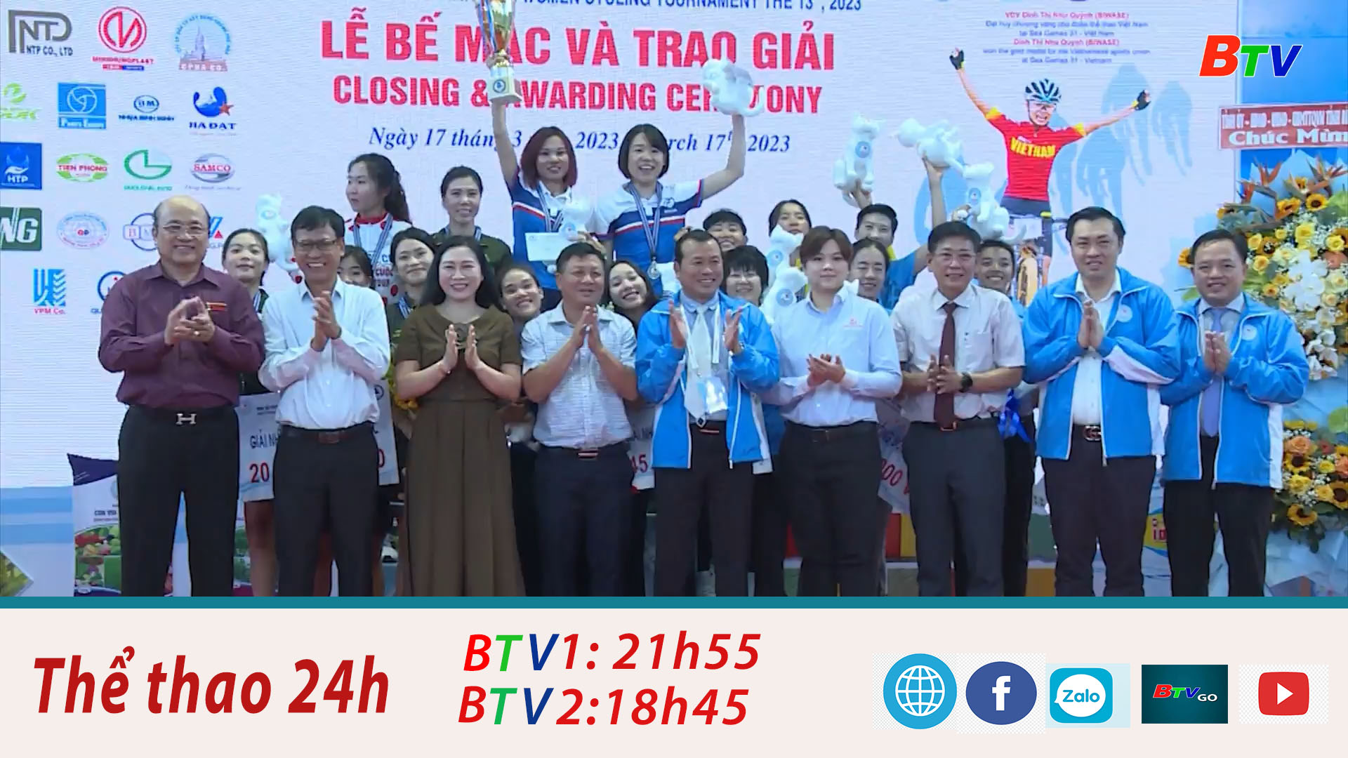 Kết thúc Biwase Cup 2023 – Tuyển Biwase Bình Dương đoạt cúp vô địch đồng đội